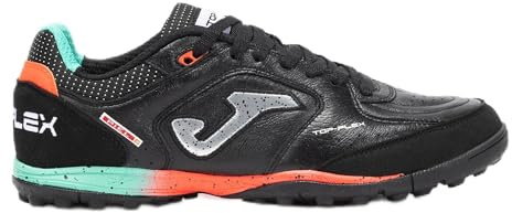 Joma Zapatillas Futsal Turf, 36 – 47, Amortiguación y Agarre Superior - Negro Zapatillas Fútbol Turf, 36 – 47, Amortiguación y Agarre Superior