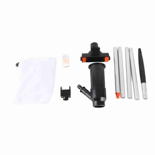 Culnflun Aspirapolvere per fontana per laghetto per piscina Durevolezza portatile premium Tubo da giardino a pressione dells'acqua Adatto per piscina Spa Fontana per laghetto
