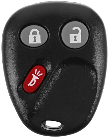 NOLITOY Telecomando per Chiave Auto Pulsanti Portachiavi con Telecomando senza Chiave in Plastica Sostituzione Compatibile con Veicoli