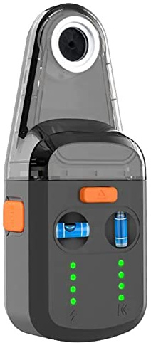 Laser Level Tool - 3-in-1 Hands-Free Alignment with Drilling Dust Collector and Vacuum Adsorption for Picture Hanging and Tiling