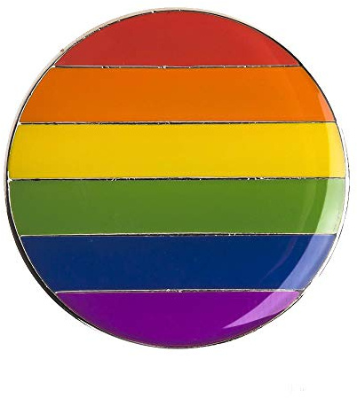 Patch Nation Regenbogen Gay LGBT Flagge Metall Button Badge Pin Pins Anstecker Brosche