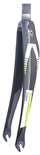 TYXTYX Fahrradgabeln Rennrad Kohlefaser Fahrradgabel Gerades Rohr Starre 700c Gabel