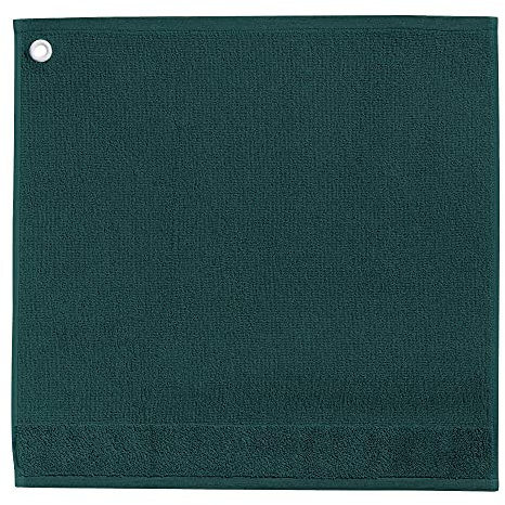 Winkler - Essuie-mains carré Curl avec œillet d'attache – 50x50 cm – Tissu éponge 100% coton absorbant – Serviette à vaisselle, chiffon de nettoyage