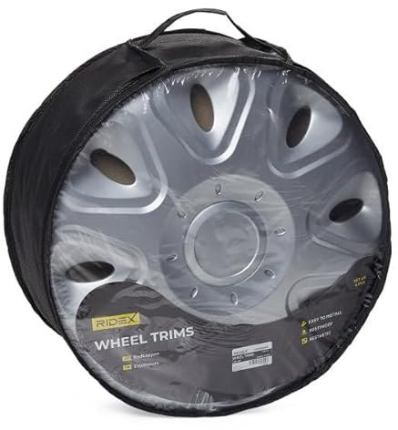 RIDEX 15'' pouces Enjoliveurs argent 100009A0007 Cap De Roue Enjoliveur Auto