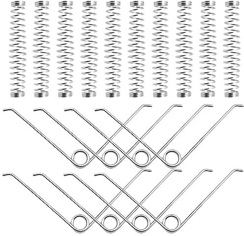 Uonlytech 20 Stücke Gartenschere Feder Ersatz Kleine Mechanische Torsionsfeder Metall Spannfeder Druckfeder Spiralfeder Federstahlspule V Form Ersatzfeder Gartengeräte Astschere Ersatzteile