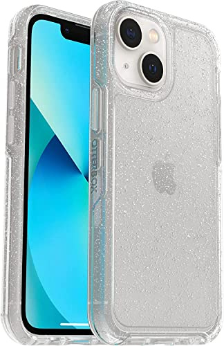 OtterBox Symmetry Clear Series Schutzhülle für iPhone 13 Mini und iPhone 12 Mini, ultradünn, kabelloses Laden, erhöhte Kanten schützen Kamera und Bildschirm, Keine Einzelhandelsverpackung