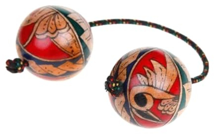 Rordigo Handgezeichnete Maracas-Musikinstrumente, Rhythmische Bälle, Shaker, Rhythmusbälle, Shaker, Schüttelbälle