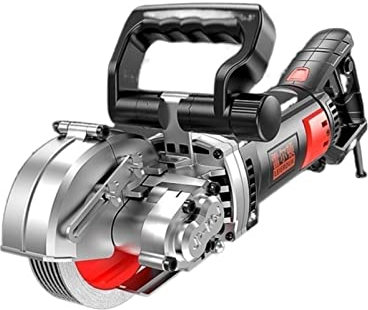 Tagliapiastrelle, 5800W Sloting Machine for l'installazione di acqua ed elettricità ingegneria senza polvere ingegneria da parete da parete in cemento linea scura elettricista(A)