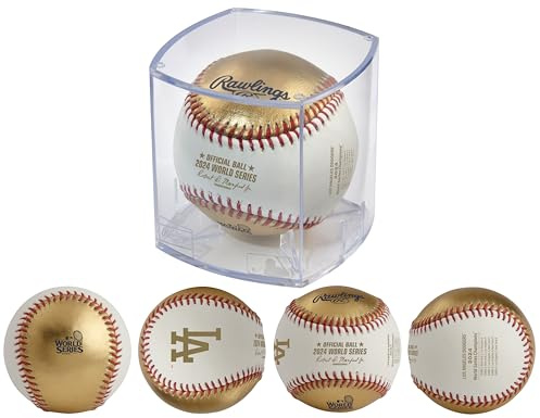 Rawlings Offizielle Weltmeister 2024, Los Angeles Dodgers, Gedenk-Baseball, mehrere Stile