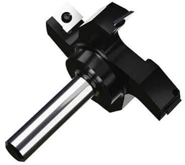 T Typ Schlitzfräser Z4 Fräser Holzbearbeitung Fräser for Holzfräser Planfräser Hartmetallfräser Schaftfräser(12.7x76.2)