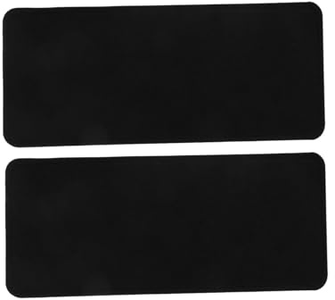 WRITWAA Pannello di Rivestimento per Borse in Feltro Doppio Strato Nero 27,5x11 Cm 2 Pezzi, Modellatore Fondo Borsa Tote Compatto e Leggero per Mantenere Forma e Protezione Uso Quotidiano