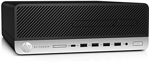 HP PC Computer Desktop EliteDesk 705 G4 SFF, Processore A10-9700, Memoria Ram 8GB, Disco SSD 240GB, Win 11 (Ricondizionato)