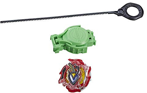Beyblade Burst Slingshock Rip Fire Starter Pack Z Achilles A4: Battling Light-Up Top with Right/Left-Spin Launcher, Age 8+
