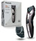 Panasonic ER-GC63-H503 - Recortadora eléctrica de precisión para barba, cabello y cuerpo, 39 ajustes, con o sin cable, limpieza fácil, acero inoxidable, negro, Talla única