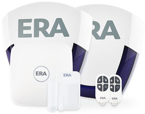 7 piece Home Security Systems by ERA Protect - Next Generation Smart Wireless Alarm System for Home Security - Google & Alexa Compatible - Smartphone Control - Easy Install (Deter Plus)