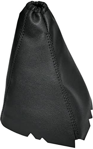 Aerzetix - C57832 - Cuffia soffietto per leva del cambio - compatibile con Nissan Micra 3 K12 dal 2002 al 2010 - colore: nero - in pelle sintetica