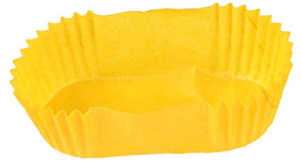 Pirottini da forno for pane da 1000 pezzi, teglia ovale in carta for dolci, pirottini for pane: pirottini di carta ellittici con scanalatura regolare perfetti for muffin, cupcake o mini snack