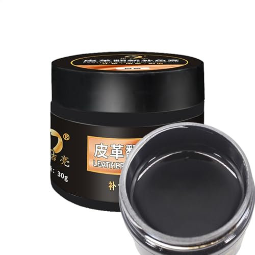 Leather Recoloring Balm - 1.05oz Leather Colour Restorer Cream | Multipurpose Leather Repair Gel, Car Scratch Repair, Leather Conditioner Quick Drying Formula For Car Seats, Furniture, Sofa