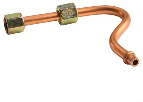 Gdfnmogo Aluminum Air Compressor Exhaust Tube,7-Shaped Small Household Compressor Accessory Tone,Improved Airflow(A)