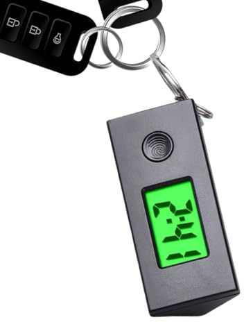 Générique Montre Porte-clés - Clip Porte-Clés Montre de Poche - Accessoire Électronique Multifonction Sport Étudiant pour Adolescents Garçons Filles