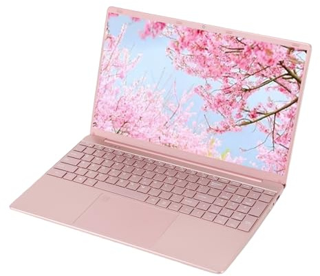 Plyisty Portable de 15,6 Pouces Ordinateur Portable 32 Go de RAM N5095 Processeur FHD Écran 2,4G 5G WiFi Camera pour Wins 11 Pro Ordinateur Ajustement pour l'étudiant (512GB Prise UE)