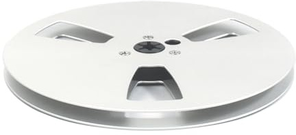 XAGMODSHN 1/4 7inch Empty Reel for Reel to Reel Tape Recorders for Open Reel Sound Deck, Aluminum Alloy Reel