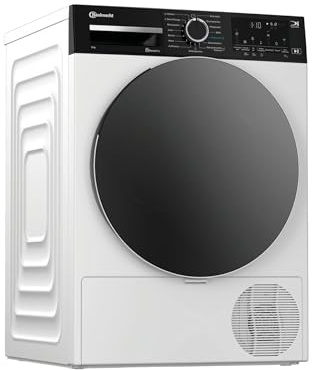 Bauknecht BD 8A WB Wärmepumpentrockner, 8 kg, IronEase - Bügelfrei, A-Noise – besonders leise, Precision Dry, Adaptive Dry, HomeWhiz App, Sport-Programm, Steam Therapy, Weiß