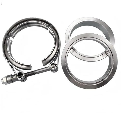 Morsetto a banda V, Kit flangia maschio femmina con morsetto a V in acciaio inossidabile 304, diverse misure(4inch)