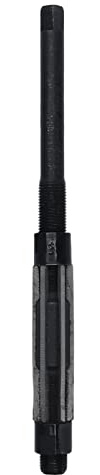 Escariador manual Herramienta de taladro de escariado de vástago recto de metal 9SiCr, rango 13,75 15,25 mm, acero corto, acero troquelado, aluminio y hierro fundido, cobre,