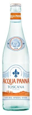 Glass bottles Acqua Panna premium italian Natural Still Mineral Water, 500ml, Pack of 6 opd goods