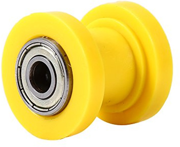 Polea, rodillo para cadena, deslizador, tensor, guía de rueda para motocicleta, minimoto, moto de trial y quad, universal, de 8 mm