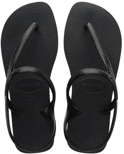 Havaianas - Flash Urban, Sandali Comodi, Eleganti E Versatili, Chiusura Alla Caviglia, Cinturini Incrociati Metallizzati, Donna