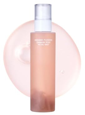 Organic Flowers Damask Rose Petal Mist