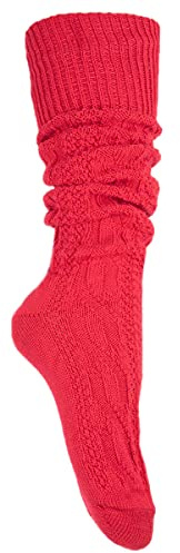 P.S. Schuhmacher Trachtenstrümpfe Herren Damen Unisex Zopfmuster Lochmuster Strümpfe Trachten