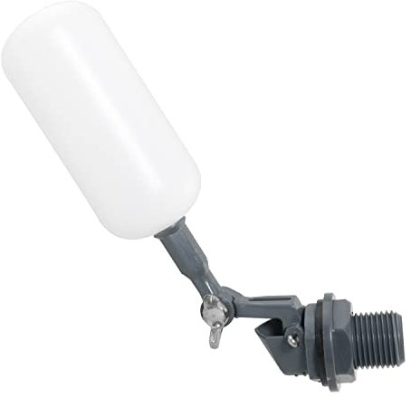 WHYHKJ 1/2 Inch Plastic Float Ball Valve Shut Off Water Level Control Fish Tank Aquarium Water Humidifier Valve