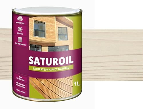 SATURATEUR - HYDROFUGEANT : SATUROIL-Gris Perle-Bidon de 1 l