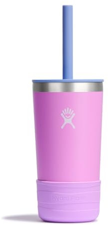 Hydro Flask Kids 12 Oz Tumbler with Straw and Boot Anemone
