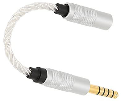 GOWENIC Cavo Stereo Bilanciato da 4,4 Mm a 3,5 Mm, Aspetto Unico, Buona qualità del Suono, Compatibile, Connettore Placcato Oro, Professionale