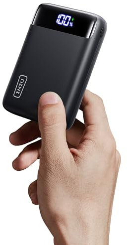 INIU 20000mAh Power Bank, Smallest Fast Charging 22.5W Portable Charger, USB C In&Out Mini Powerbank, Phone Battery Pack for iPhone 17 16 15 Pro Samsung S25 S24 Airpods iPad etc Travel & Camping