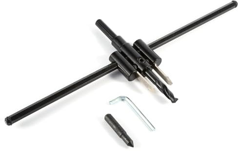 Fresa per legno con foro circolare da 40-300 mm, design regolabile per aeroplano, per carpenteria, casa