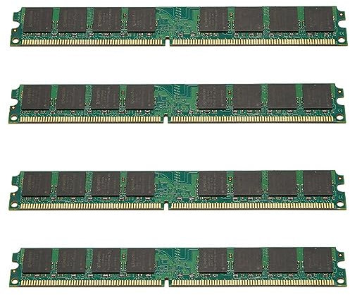 Kznifmk 4X Memoria RAM DDR2 de 2GB 1.8V 800Mhz PC2 6400 PC Ram Memoria para Computadora de Escritorio Memoria DIMM 240Pins