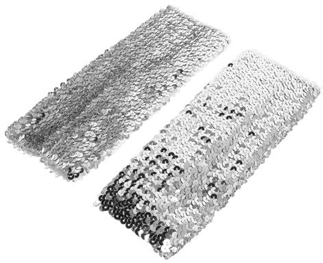 DEARMAMY 1paar Glitzernde Pailletten Oversleeves Stretch Ärmel Für Kostüm Funkelnde Ellenbogenärmel Für Partys Und Auftritte