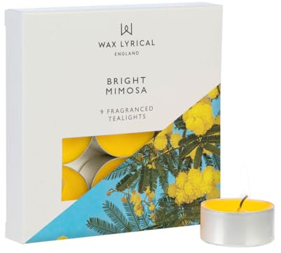 Wax Lyrical Bright Mimosa Tealights, Yellow