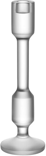 Leonardo Home Rialto Leuchter • 1 Stück • schlanke Form • eleganter Kerzenhalter • für den Tisch • modernes Wohnaccessoire • für stilvolle Atmosphäre • Zeitlos • Höhe 32,5 cm • satiniert • 055271