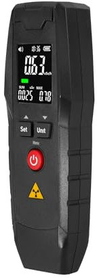 Steinberg Systems Contatore Geiger 0,01–1000 μSv/h display LCD radiazioni β γ χ Misuratore di radioattività per laboratori sicurezza ambientale o uso didattico
