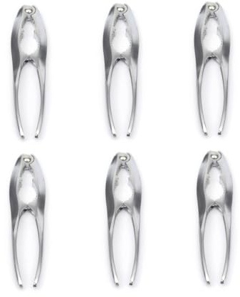 CONGARTENO 6pièces Casse-Noix Ouvre-Homard Et Piques à Fruits De Mer Acier Inoxydable Ensemble Outils pour Fruits De Mer avec Ouvre-homards Et Fourchettes