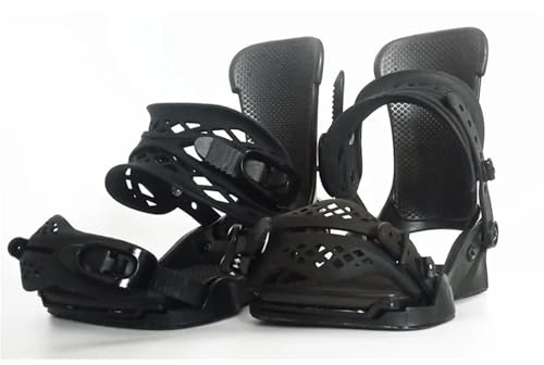NFEKLFI Fijaciones Snowboard Fijaciones de Snowboard fábrica, Fijaciones unión Ajustables for Hombres, compañeros esquí, Deportes Invierno(S)