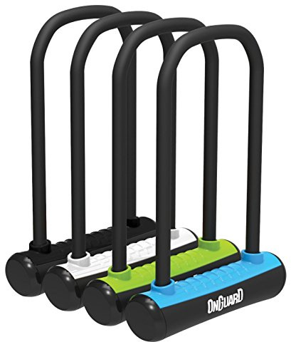 OnGuard Bügelschloss Neon schwarz 90x140x13mm