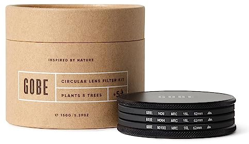 Gobe ND Filter Kit 62mm MRC 16-lagig: ND4, ND16, ND32