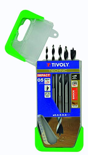 Tivoly 10803770002 Coffret 5pcs Forets Bois Shock Series